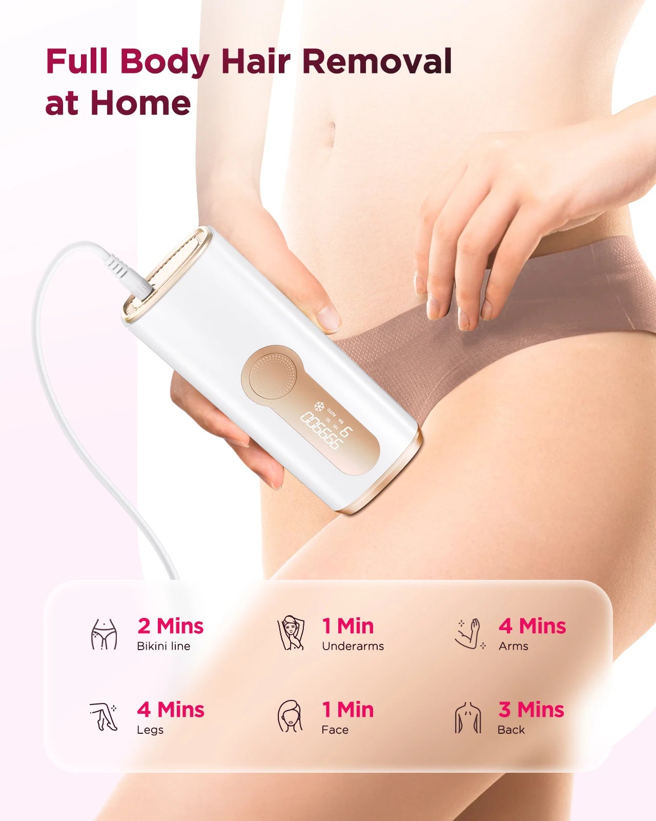 Totmizby IPL Laser Epilator Hair Remover