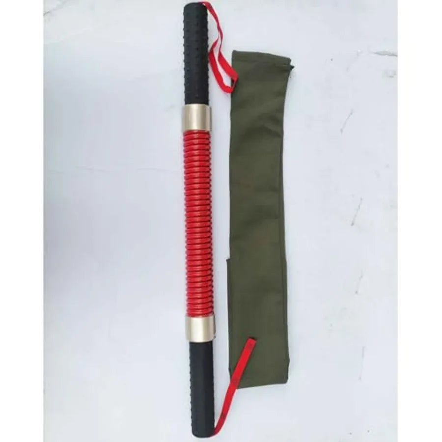 Red Power Twister Bar Arm Shoulder Upper Body Chest Builder Strengthener Spring Exercise Bicep Blaster 80kg-176lbs