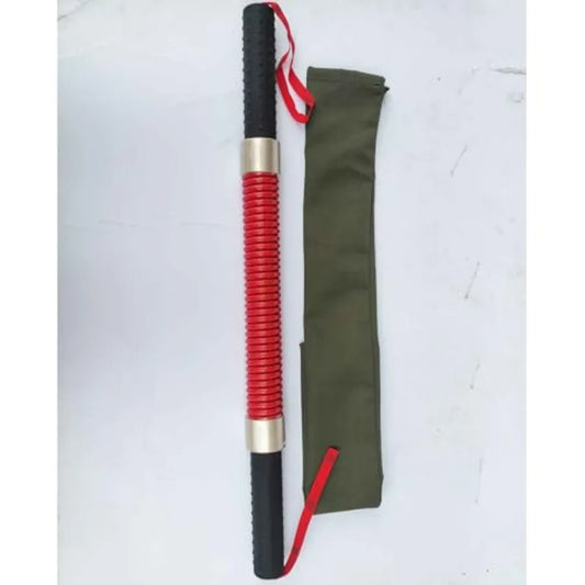 Red Power Twister Bar Arm Shoulder Upper Body Chest Builder Strengthener Spring Exercise Bicep Blaster 80kg-176lbs