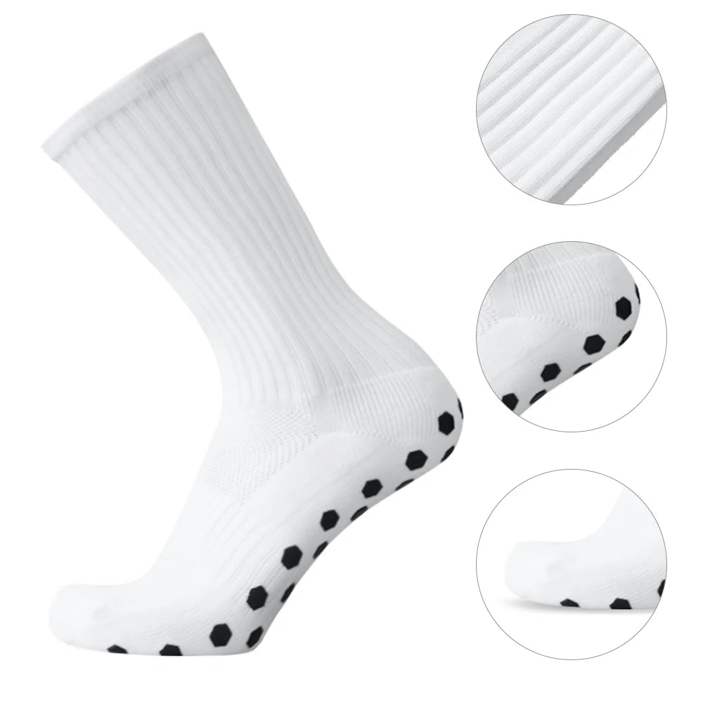 NONECN Anti Slip Soccer Socks Breathable