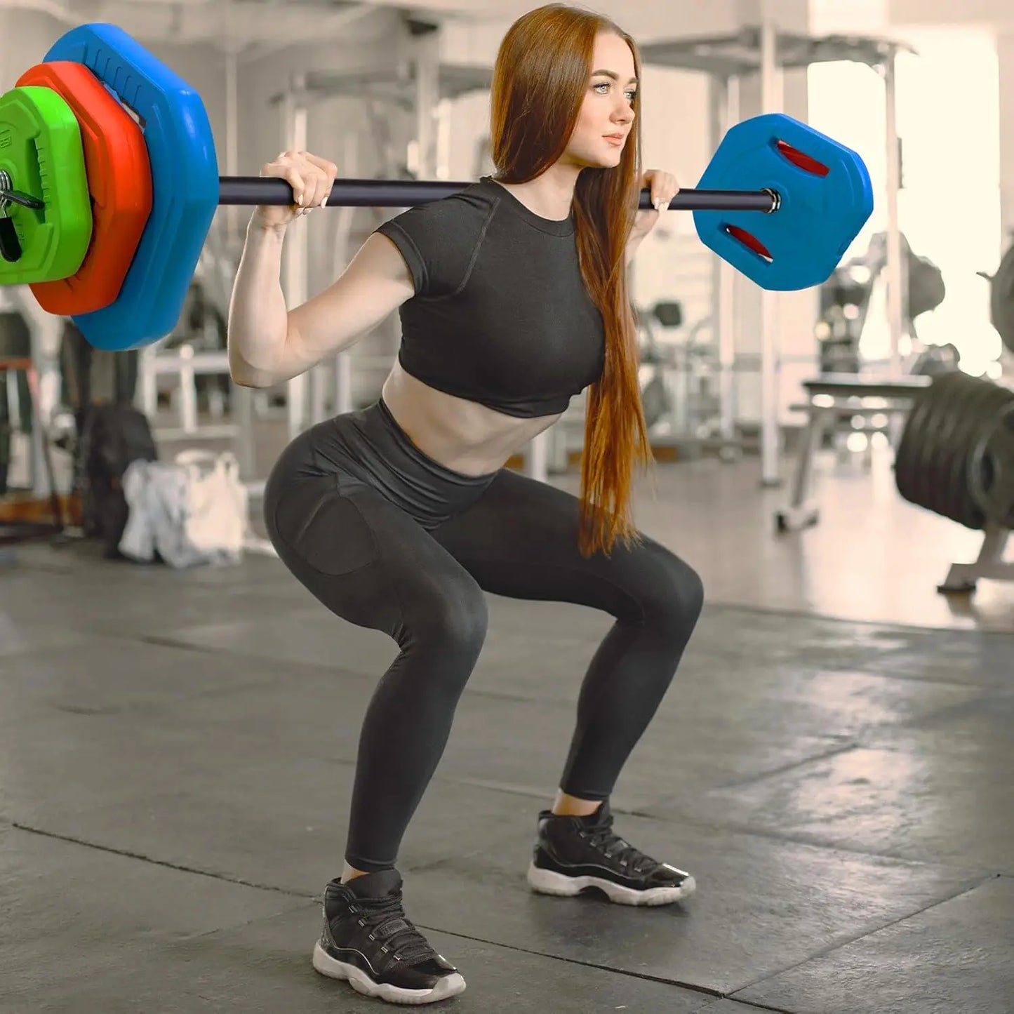 TWISTERCK Adjustable Barbell Weight Set For Home Gym Workouts