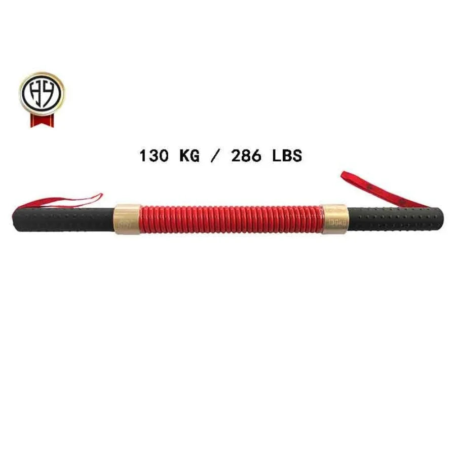 Red Power Twister Bar Arm Shoulder Upper Body Chest Builder Strengthener Spring Exercise Bicep Blaster 80kg-176lbs