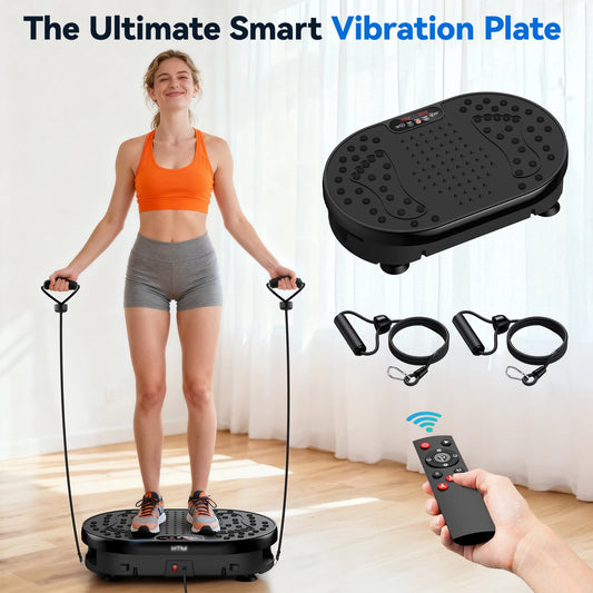 HTMM Vibration Plate 120 Levels 9 Modes Exercise Machine