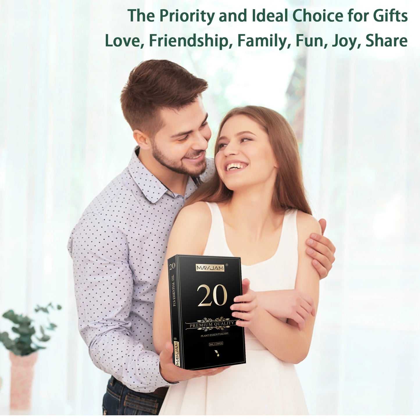 MAYJAM Essential Oils Kit Lavender Jasmine