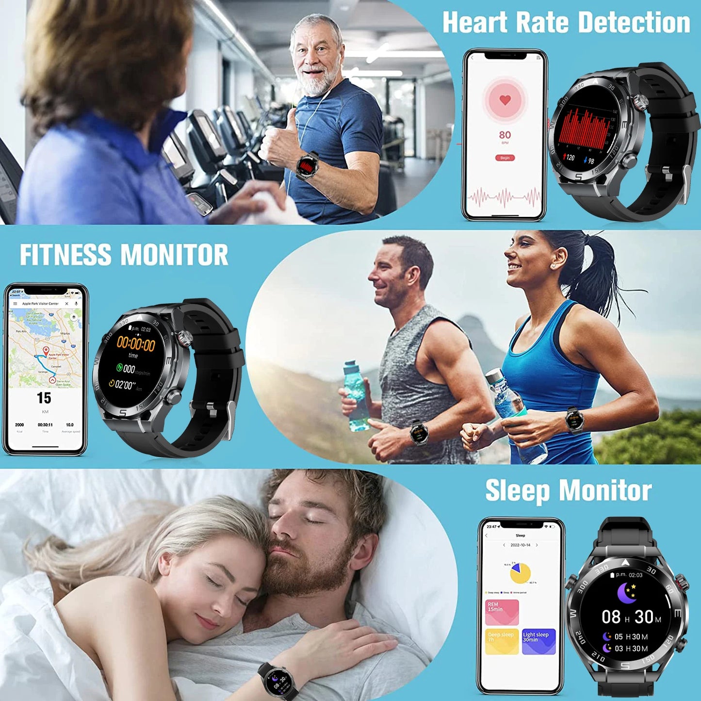 X5 Pro Max Sports Smart Watch With NFC Health Monitor