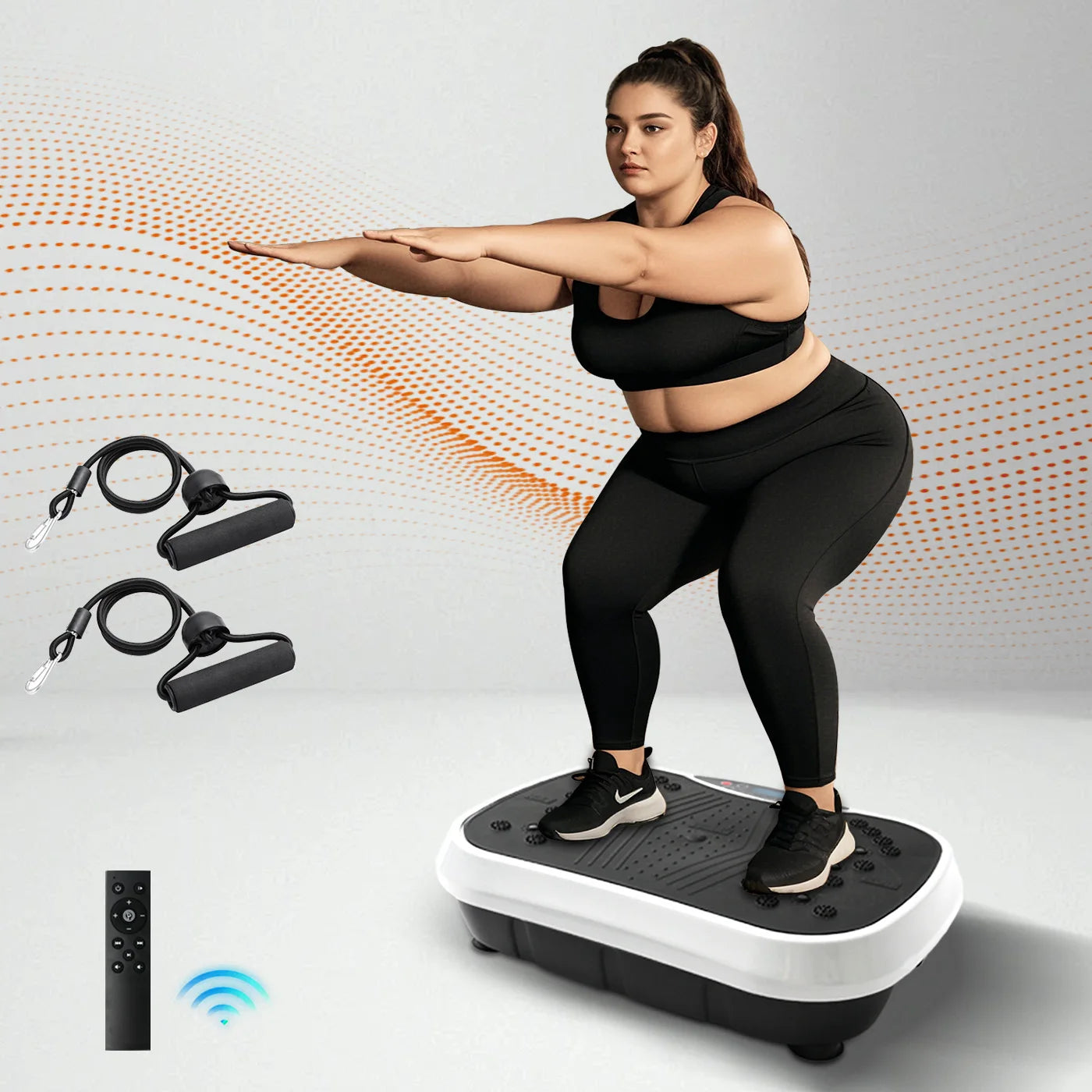 Vibration Plate Exercise Machine Portable Workout