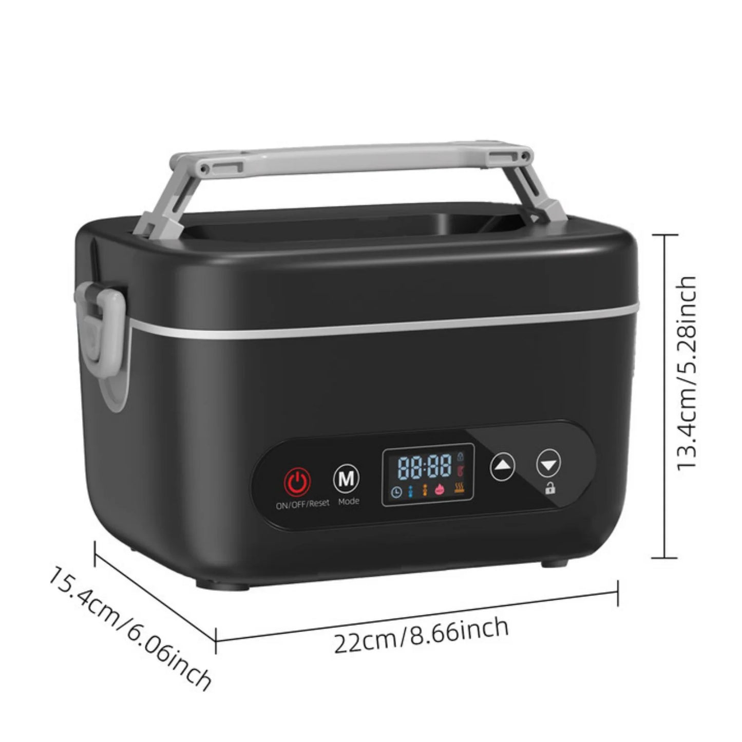 Wireless Lunch Box 12000mAh Five Sided Heating Auto Temperature Control