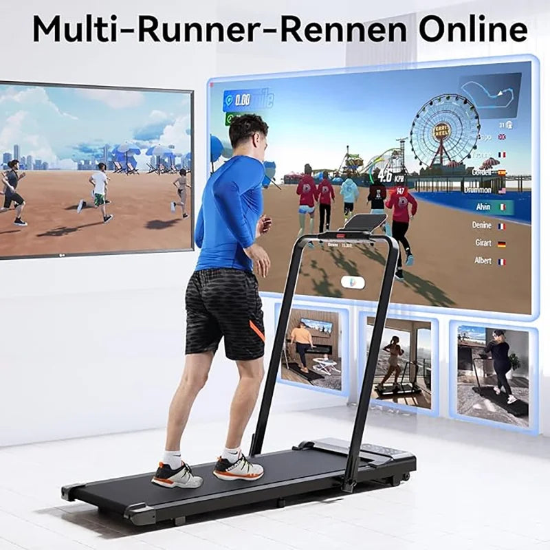 Superun 3in1 Walking Pad Treadmill 300 Lb Capacity 3.0HP HomeOffice