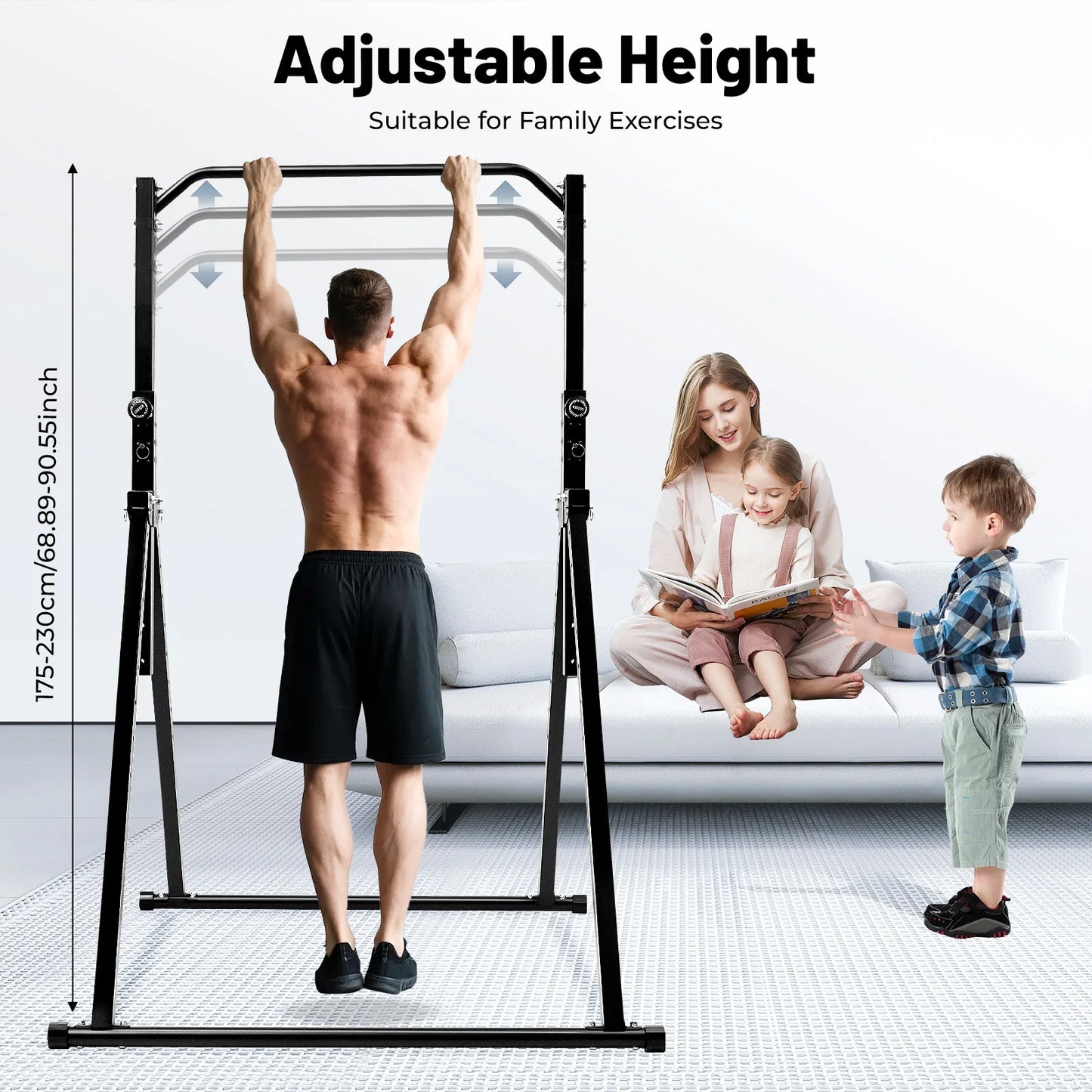 Triangular Pull Up Station Adjustable Steel