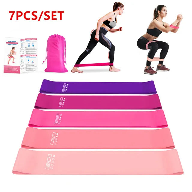 Gym Fitness Resistance Bands for Yoga Stretch Pull Up Assist Bands Rubber Crossfit Exercise Training Workout Equipment