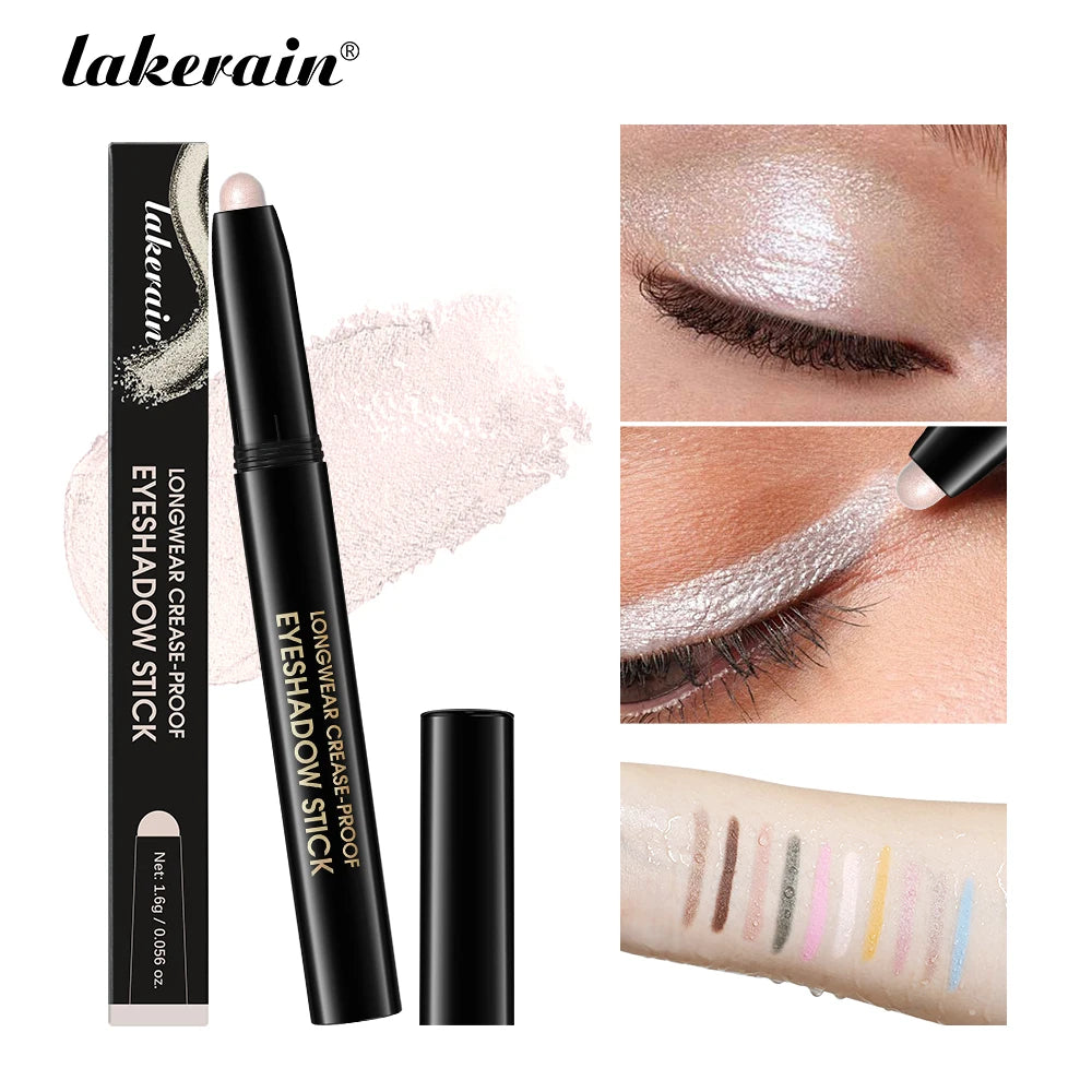 Lakerain Eyeshadow Stick Matte Shimmer Waterproof