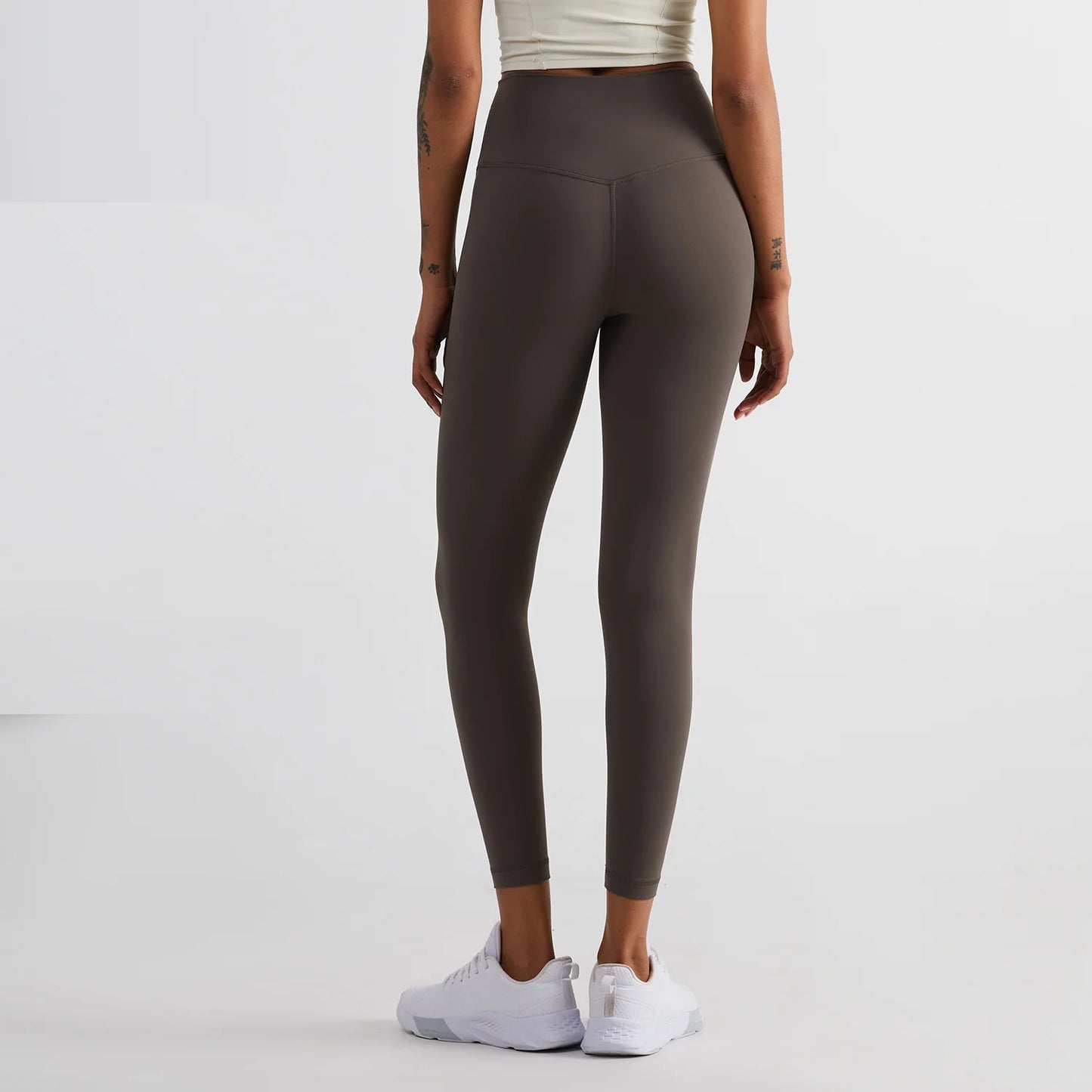 High Waist Yoga Leggings Back Pocket