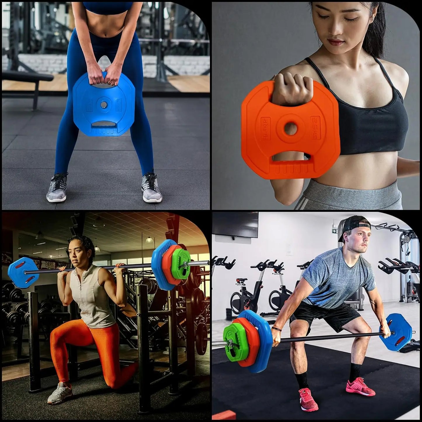 TWISTERCK Adjustable Barbell Weight Set For Home Gym Workouts