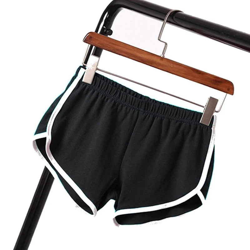 Women Yoga Shorts for Gym and Running Polyester Broadcloth