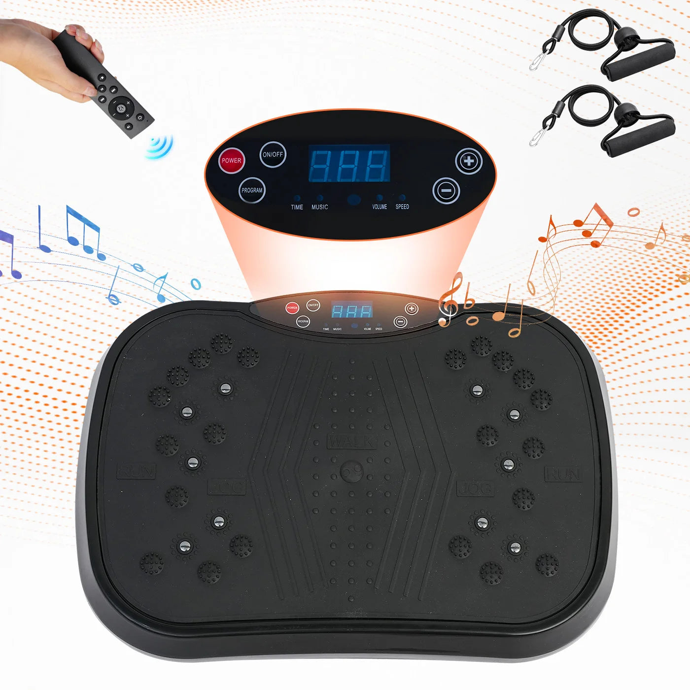 Vibration Plate Exercise Machine Portable Workout