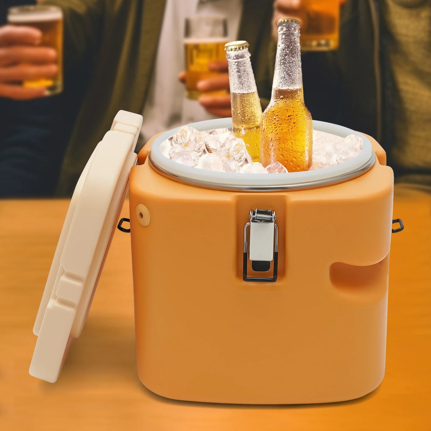 Commercial Insulated Stainless Steel Food Carrier And Soup Warmer Portable