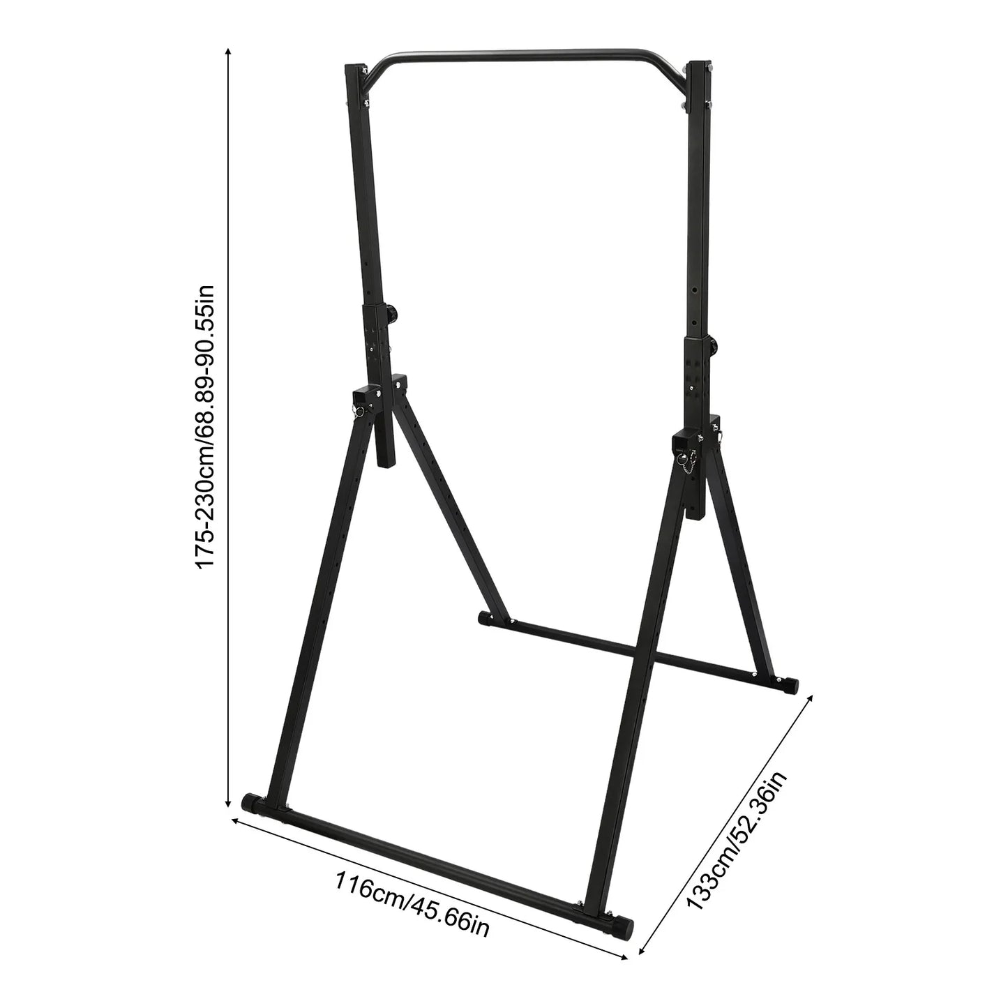 Triangular Pull Up Station With Adjustable Height