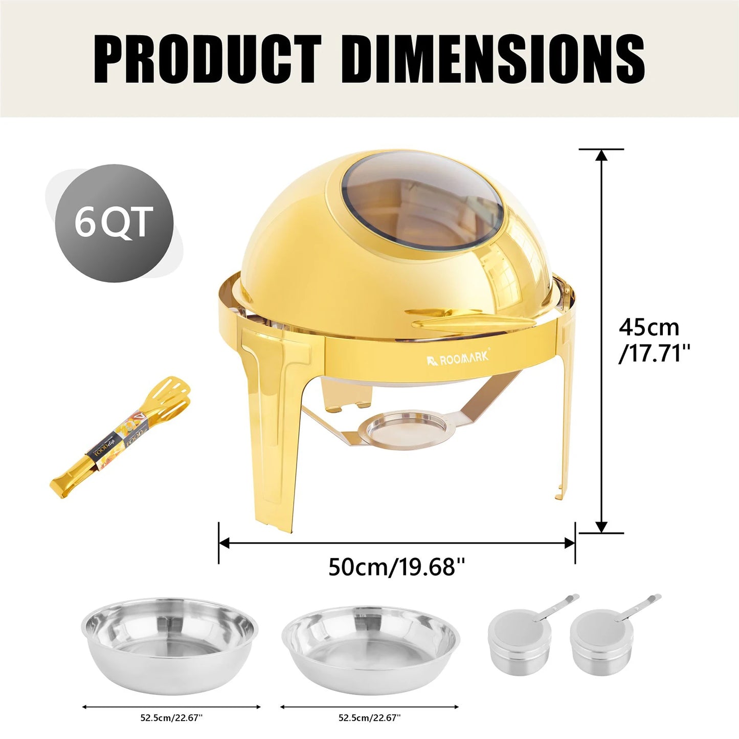 Stainless Steel Chafing Dish Buffet Set