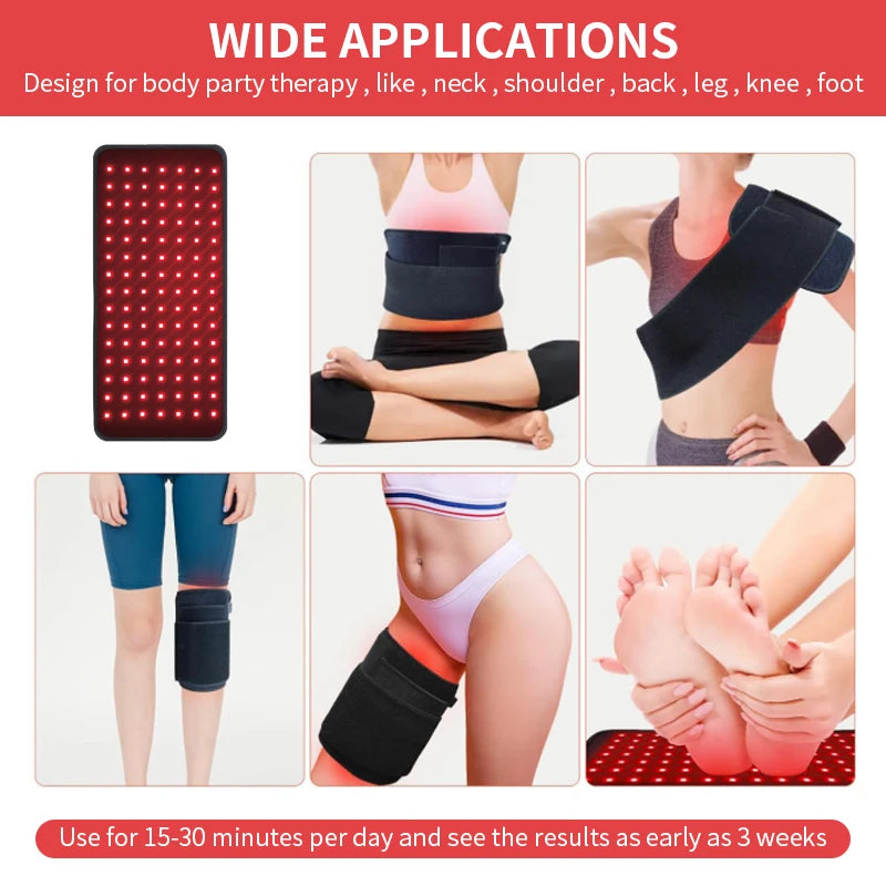 Near Infrared Light Therapy Pad for Pain Relief