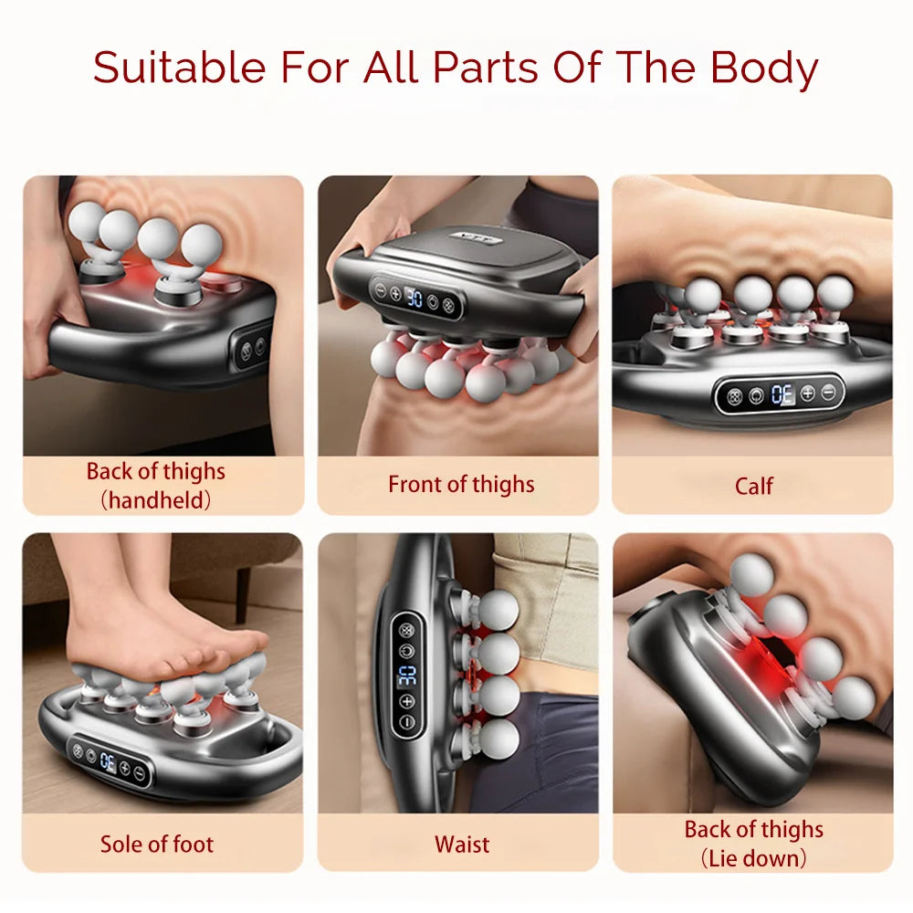 Foreverlily 16 Heads Fascia Gun High Frequency Massage