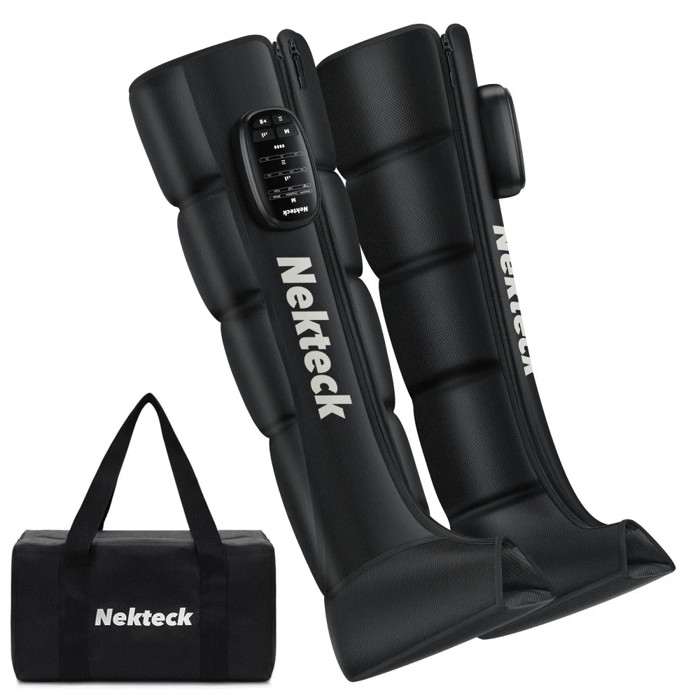 Nekteck Air Pressure Leg Massager Calf and Foot Kneading Massage