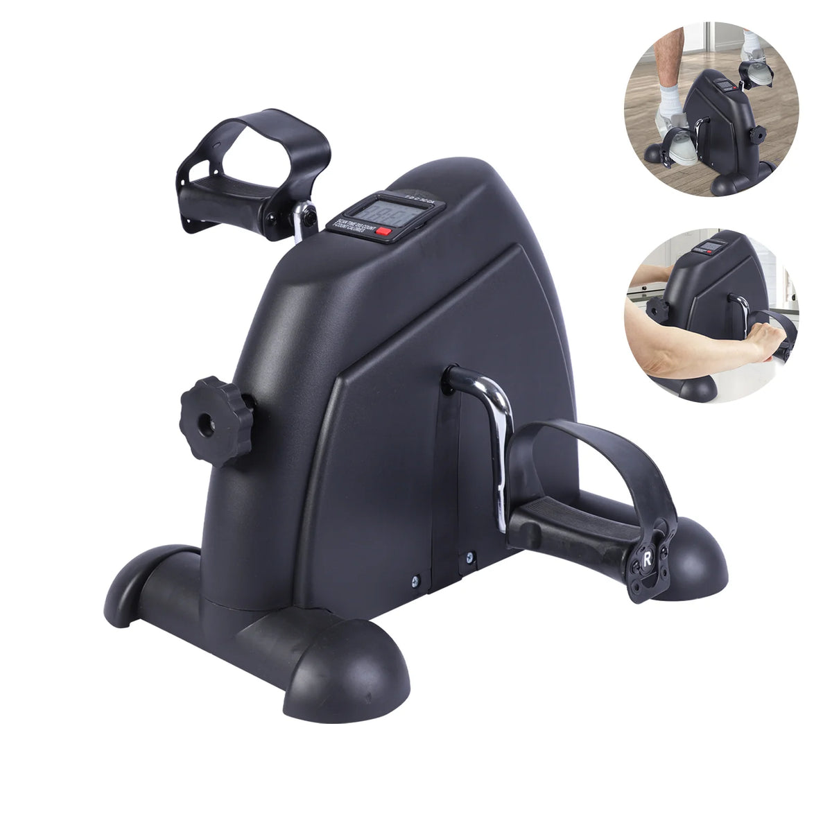 Mini Under Desk Pedal Exerciser Bike With Digital LCD Screen