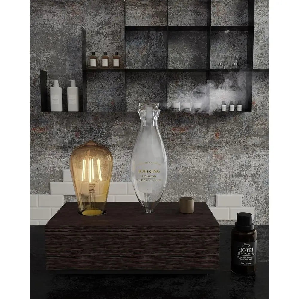 XMSJ Essential Oil Diffuser with Wood Base