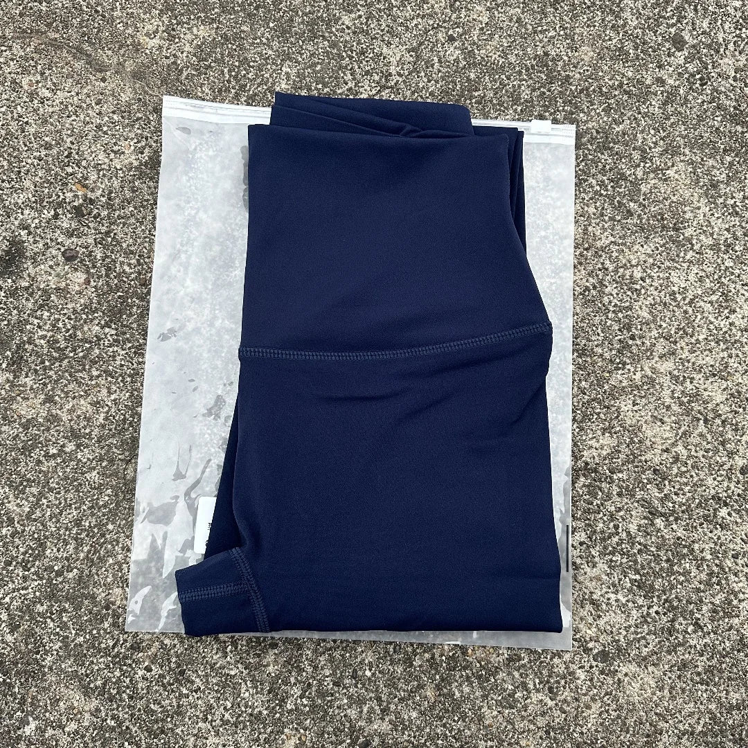 High Waist Yoga Leggings Back Pocket